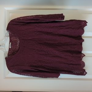 SALE 2/$6 Lace Top